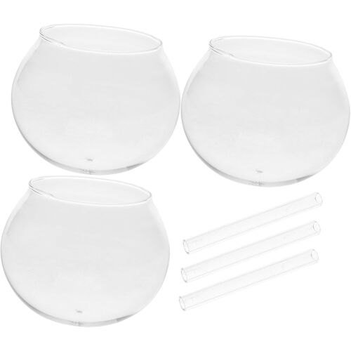 Mevronisshop-Lot De 3 Carillons À Vent Japonais Diy En Verre Cloches Transparentes À Peindre 8cm Avec Tubes Furin Traditionnel Pour Décoration Jardin, Balcon & Zen Kit Créatif Personnalisable