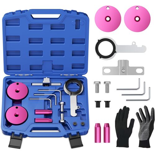 Mevronisshop-Outil De Réglage Moteur, Compatible Avec Ford Transit 2.0 Tdci/Ecoblue, Kit D'outils Pour Courroie De Distribution, Outil De Contrôle Du Changement De Temps, Blocage D'arbre À Cames
