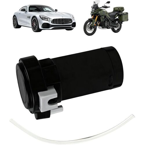 Mevronisshop-Pompe À Air Car Horn, 12 V Air Pump, 130 Db Kit De Klaxon Pour Pompe À Air Avec Tuyau De Raccordement, Pompes À Air De Voiture Universel Pour Camions, Bateaux, Motos, Train, Noir