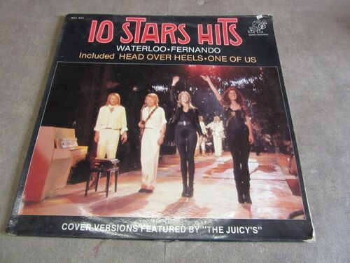 33 Tours 10 Stars Hits Waterloo Fernando Super Trouper Voulez Vous ... Abba