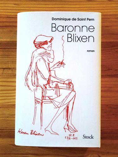 Livre Roman "Baronne Blixen" (G. Format)