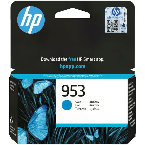 HP 953 - 9 ml - cyan - original - blister - cartouche d'encre - pour Officejet Pro 7740, 8210, 8216, 8218, 8710, 8720, 8730, 8740