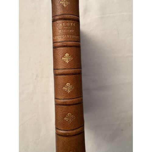 Madame Chrysanthème Pierre  Loti Édition Originale Cuir Calmann Lévy 