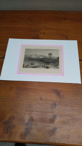 Gravure Xixe. Gravure Anglaise Sur Acier "Saint-Germain-En-Laye", Publiée À Londres Par Longman & Co, Vers 1840.