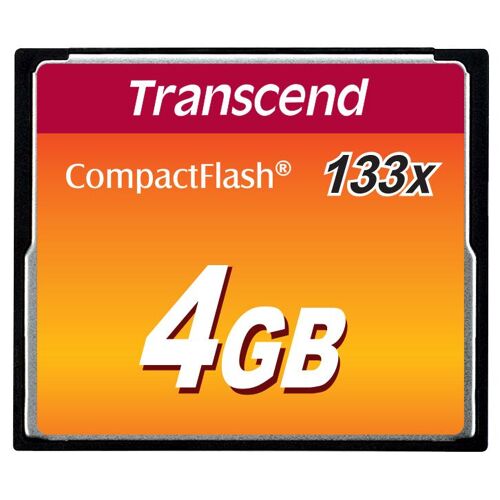 Transcend TS4GCF133 mémoire flash 4 Go CompactFlash MLC