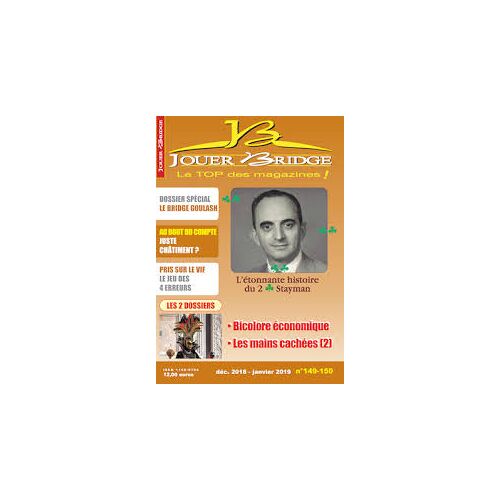 Lot Magazines Jouer Bridge N° 59 60 67 71 75 78 80-81 82 84 86 87 88 98 99-100 106 109-110 119-120 121 122 123 149-150