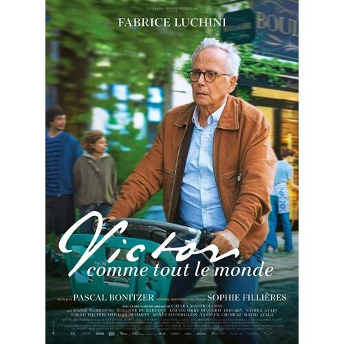 Victor Comme Tout Le Monde - Affiche Pliée Originale De Cinéma - Format 120x160 Cm - Un Film De Pascal Bonitzer Avec Fabrice Luchini, Chiara Mastroianni, Louise Orry-Diquéro, Suzanne De Baecque - 2026