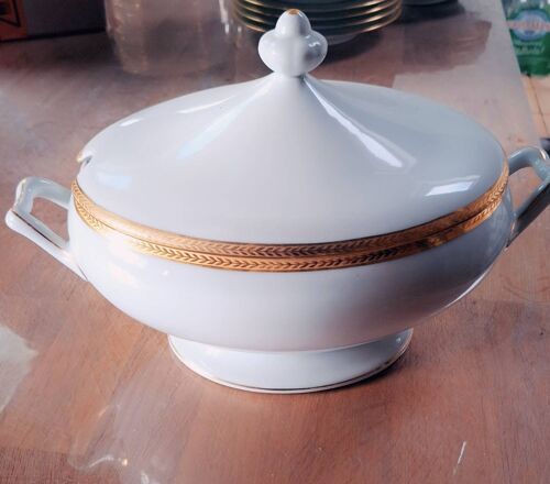 Soupière Légumier Porcelaine De Limoges Bernardaud