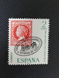 Timbre Espagne Y T 1623 Journée Du Timbre 1970 (040310 )