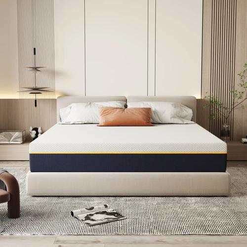 Matelas adulte double en mousse, 140*200 cm, 21 cm d'épaisseur