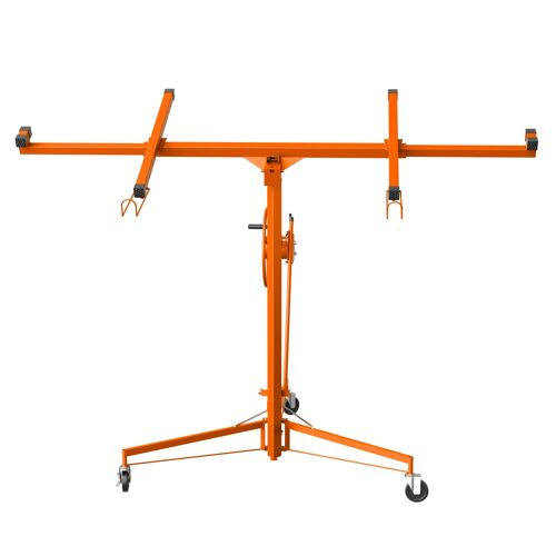 Élévateur de plaques de plâtre XXL- Capacité de charge 68 kg, hauteur réglable de 140 à 325 cm - Aide à la pose de plaques de plâtre