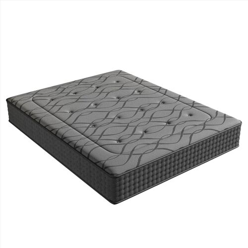 Matelas à Ressorts 140x200cm, 30cm Épaisseur, Matelas de luxe, Confort, 7 Zones Ergonomique
