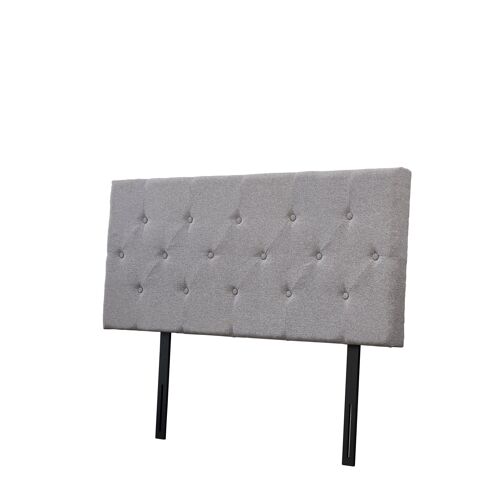 Tête de lit 140x60 cm, Épaisseur 8 cm, gris