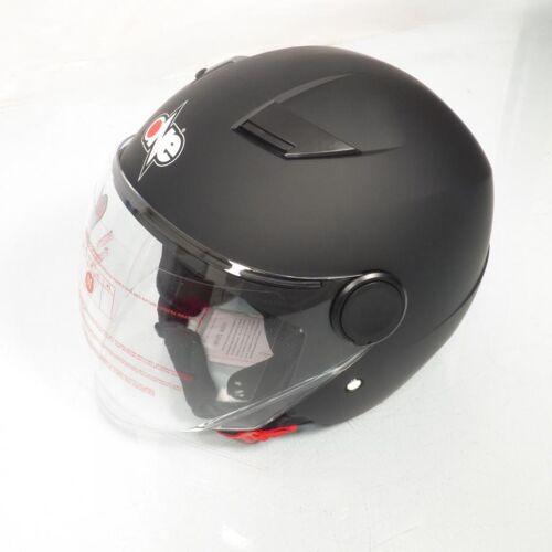Casque Jet One Nero Opaco Pour Homme / Femme Taille M 57-58cm Scooter Moto Neuf