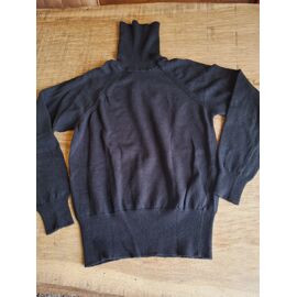 Pull Noir Col Roulé Taille 38/40