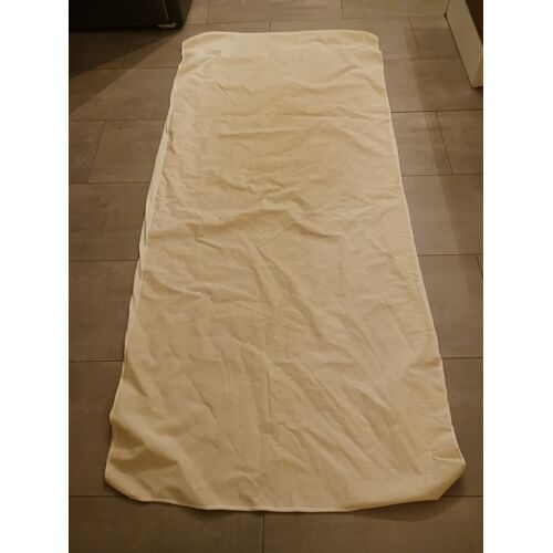 Aleze Drap Housse Blanc Cassé 90 X 190 Cm