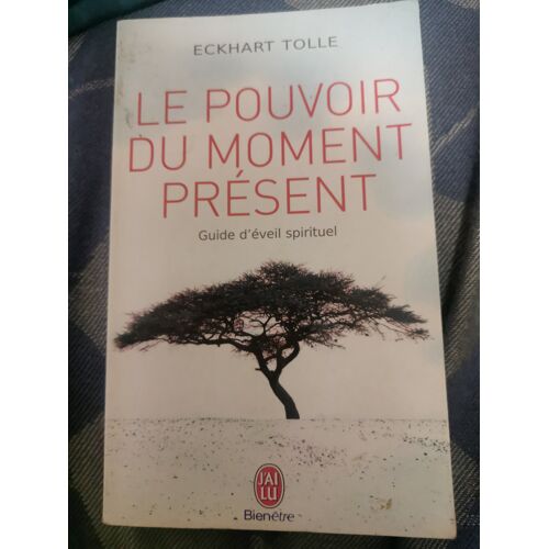 Livre Le Pouvoir De L'Instant Présent De Eckhart Tollé Un Guide D'Éveil Spirituel