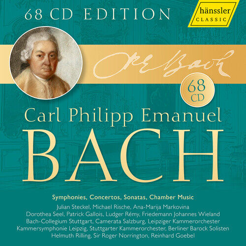 Julian Steckel - Carl Philipp Emanuel Bach - Edition [Compact Discs] Boxed Set