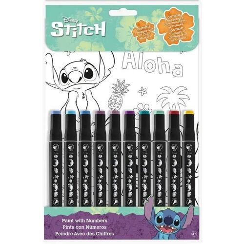 Peinture Avec Chiffres Kids Licensing Disney Stitch