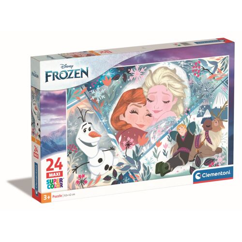 Clementoni 24 pièces Maxi - La Reine des Neiges