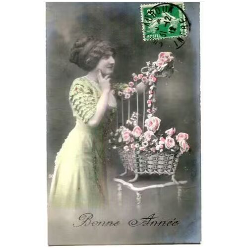 Carte Postale Ancienne - " Bonne Année " - 1912