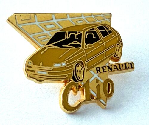Pins Arthus Bertrand Automobile Renault Clio Jaune
