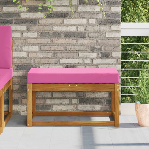 Vidaxl Coussin D¿Assise Rose 80 X 40 X 8 Cm 100 % Polyester