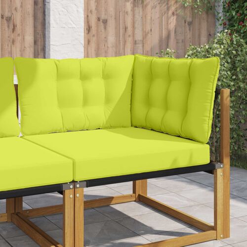 Vidaxl Coussin De Canapé D'extérieur 3 Pcs Vert Polyester