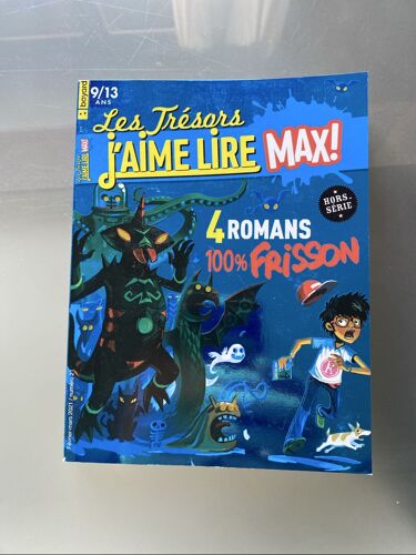 Les Trésors J'Aime Lire Max 21 100% Frisson