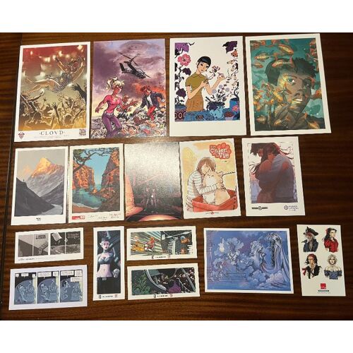 Lot De 25 Ex-Libris Bd