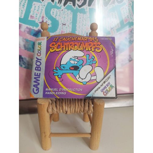 Notice le cauchemar des schtroumpfs gameboy color