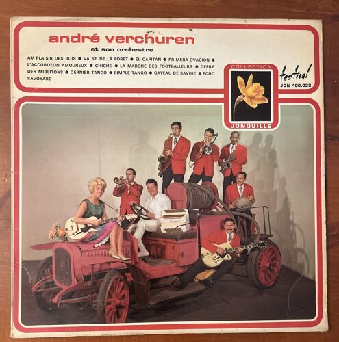 André Verchuren - Au Plaisir Des Bois, Valse De La Forêt, Etc Vinyle Festival 100.022