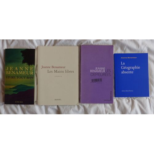 Jeanne Benameur (Lot De Livres)