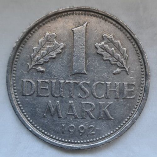 Pièce 💯 Authentique De 1 Deutsche Mark De 1992 !