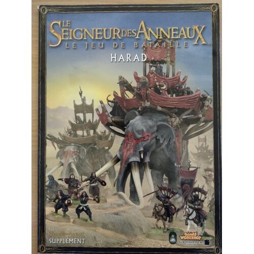 Livre De Jeu De Bataille Le Seigneur Des Anneaux " Harad". ( Games Workshop)