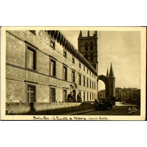 Carte Postale Montpellier, La Faculté De Médecine, 1949