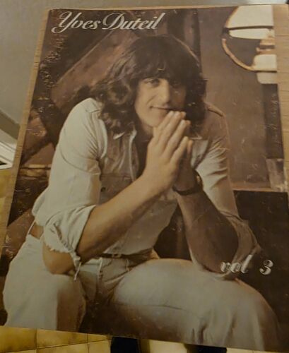 Lot 2 Livres Partitions Yves Duteil - Piano & Guitare