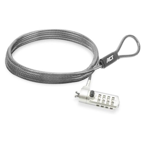 ACT AC9025 câble antivol Métallique 2 m