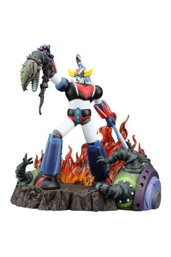 Grendizer Statuette Pvc Scene Selection 01 Grendizer A Cry Of Victory 14 Cm