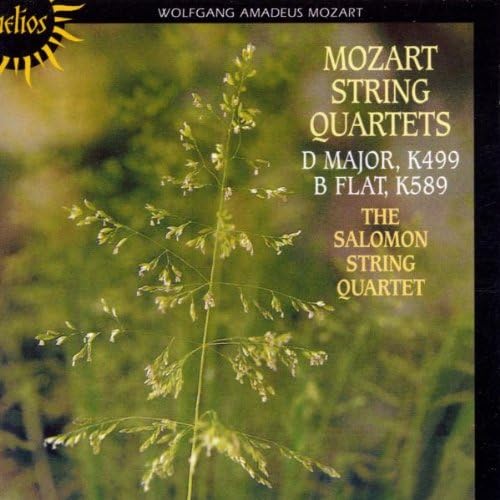 Mozart String Quartets D Major K499 B Flat K589