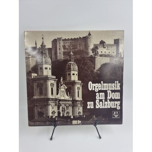 Vinyle 33 Tours Orgelmusik Am Dom Zu Salzburg Avec Fourreau
