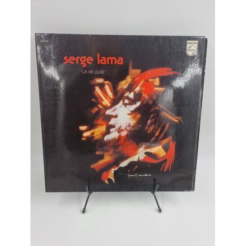 Vinyle 33 Tours Serge Lama : La Vie Lilas Avec Fourreau