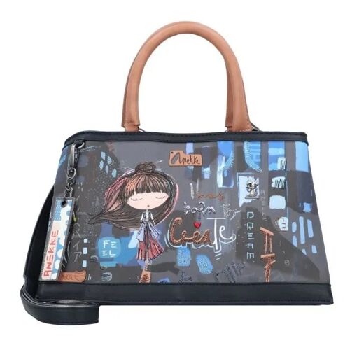Sac à main Anekke Contemporary mehrfarbig 37801-221 - Blanc - Synthétique - Femme - Zippée - Porté Main