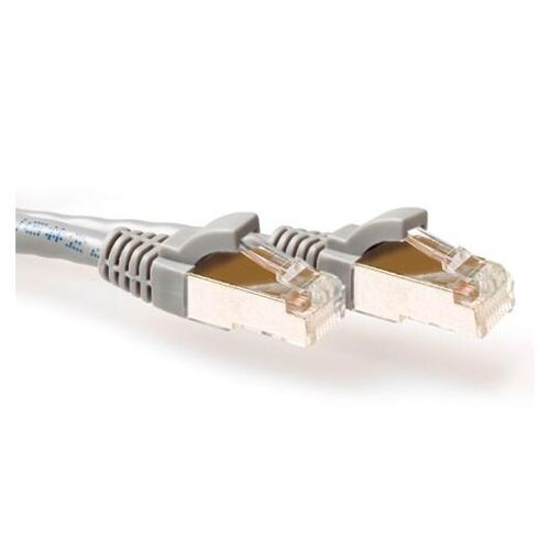 ACT FB3001 câble de réseau Gris 1 m Cat6a S/FTP (S-STP)