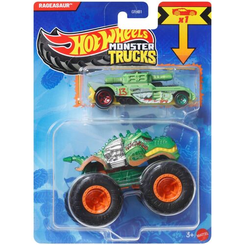 Hot Wheels Monster Trucks Mt Die-Cast & Truck 4