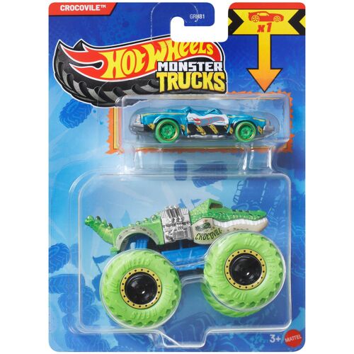 Hot Wheels Monster Trucks Mt Die-Cast & Truck 12