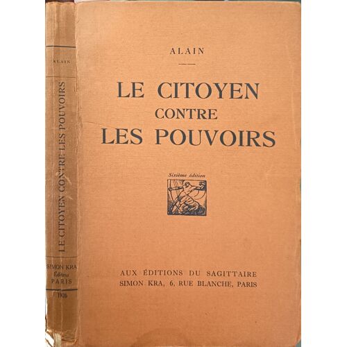 Le Citoyen Contre Les Pouvoirs