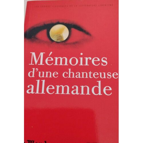 Mémoires D'une Chanteuse Allemande