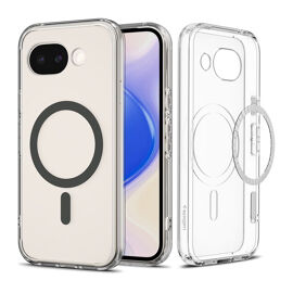 Spigen Coque Ultra Hybrid MagSafe Google Pixel 10a Clear Graphite