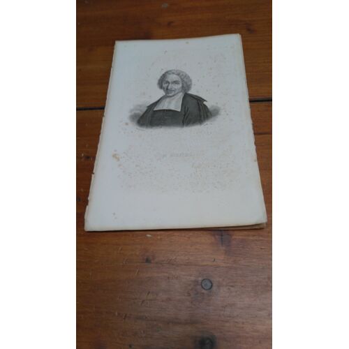 Gravure Xixe. Gravure Sur Acier, Portrait En Buste Du "Bon Henri"(Henri-Michel Buch), Publié À Paris, 1835.